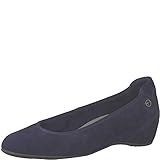 TOUCH-IT Tamaris 1-1-22421-22 Damen Keilpumps,Pumps,Keilabsatz,Wedge-Pumps,modisch,bequem,Fashion,Touch-IT,Navy Suede,37 EU