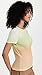 Vince Womens Printed S/S Crew T-Shirt, Sweet Grass Combo, Small US