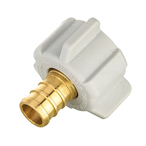 Adaptador giratorio PEX 1/2 a hembra NPT de latón sin plomo EFIELD para tuberías 7