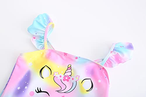 Image of Akokvlar Two Pieces Swimsuit Mermaid Bikinis Tankini Bathing Suit for Little Girls