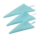 Cake Boss Decorating Tools 3-Piece Plastic Icing Bag Set, Blue