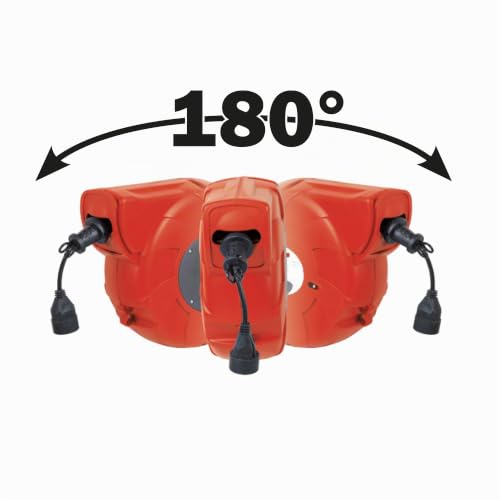Kabeltrommel PRDAE22-22 m evite tropiezos con este recogedor de cable de pared 3