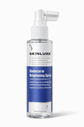 Image of Underarm Brightening Spray with 5% Glycolic Acid & Aloe Vera | Dark Underarm Care | Smoothening Underarm Spray | Reduces Odor | 100ml