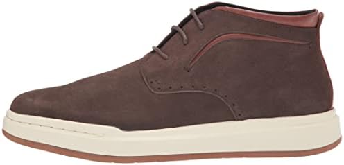 Stacy Adams Men's Corbin LACE UP MID Sneaker, Mushroom Suede, 10 | Image 7