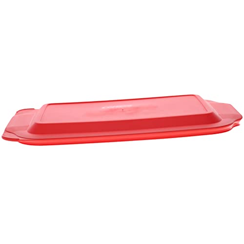 Pyrex 233-Pc 3Qt Red Replacement Food Storage Lid (Only Fits Pyrex 233 Glass Dish Not Pyrex C-233 Dish) #TOP4