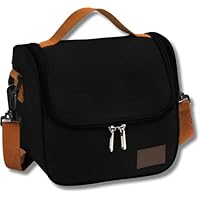 Bolsa Térmica Lancheira com Alça de Ombro para Marmita - Trabalho Academia Escola e Passeios Super Premium - Isolamento térmico | Trabalho Academia Escola e Passeios Super Premium (PRETO)