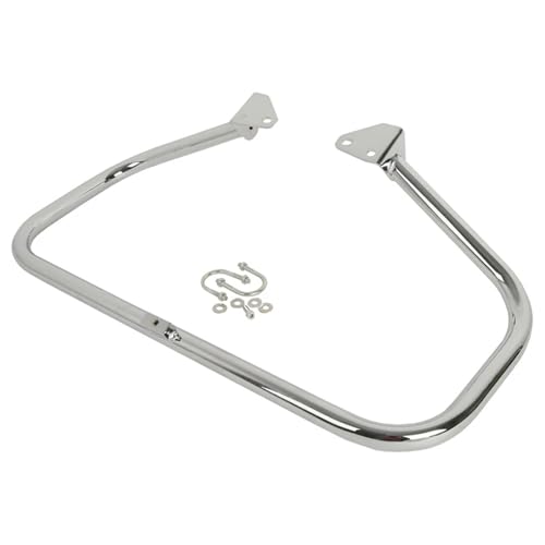 UIQOVRAMS Motorcycle Engine Guard Highway Freeway Crash Bar Compatible with Harle Dyna FXD 2006-Up #49010-06 Low Rider FXDL Wide Glide FXDWG(Chrome)