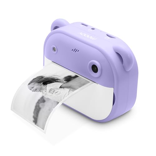 Image of MOOOV 477523 Instant Camera and Camera Child Girls Boys Purple