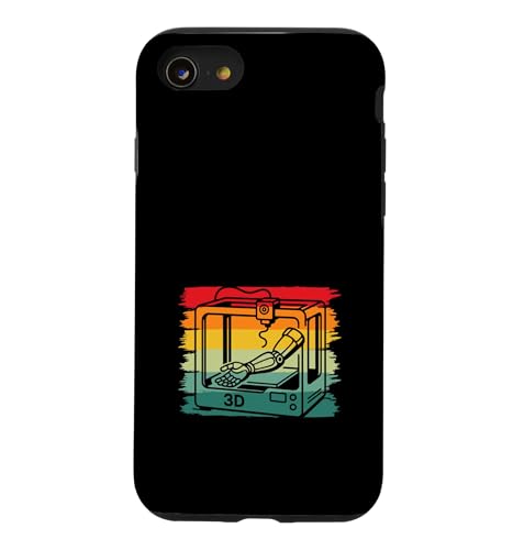 ���g�����B���e�[�W3D�v�����^�[���{�b�g�A�[�����[�J�[ �X�}�z�P�[�X iPhone SE (2020) / 7 / 8 �p