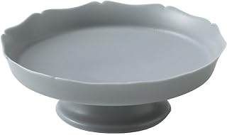 ​Ceramic Plates Restaurant High-foot Fruit Plate Venue Snack Hong Kong-style Western Dish Creative Dinner Kitchen Dinner Plates