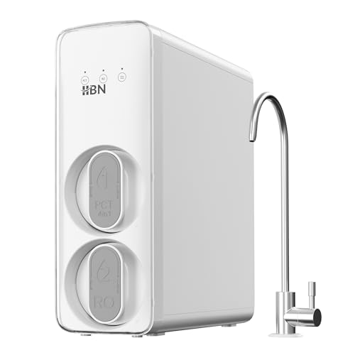 HBN Reverse Osmosis System, 600 GPD Tankless RO Water Filter Syst...