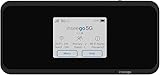 Inseego 5G MiFi M2000 Mobile Hotspot, T-Mobile Unlocked – Portable 5G Wi-Fi Router with 5050 mAh Battery, 5G & Wi-Fi 6 Speeds up to 2.7 Gbps, Connects Up to 30 Devices, EVDO-Link Bundle (Budget)