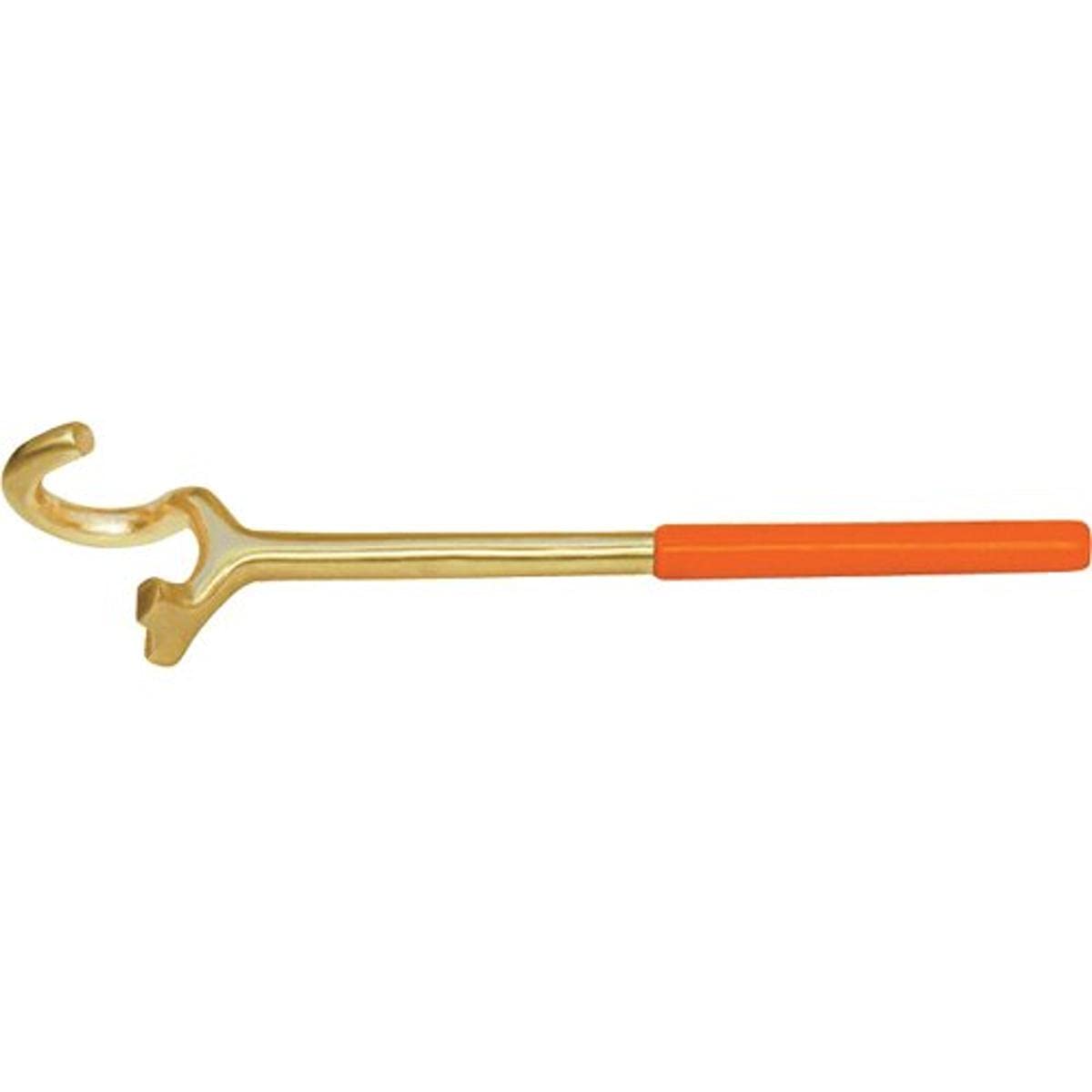 Bahco NS202-350 BHNS202-350 Long Valve Spanner, Gold, 350 mm