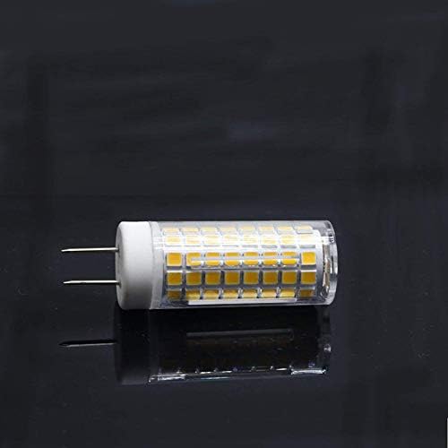 Miniatura 7 de Bombillas LED G8 de 60 W 75 W de repuesto de bombilla halógena, T3T4 AC120V JCD tipo G8 base bi-pin (7 W) luz blanca cálida 3000 K para luces debajo