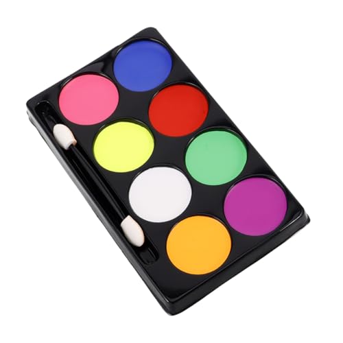 Healeved Bálsamo De Maquillaje Para Pintura Corporal Paleta De Pintura Facial Pigmento De Maquillaje Pintura Facial Artística Paleta De Aceite Corporal Pintura De Maquillaje Para