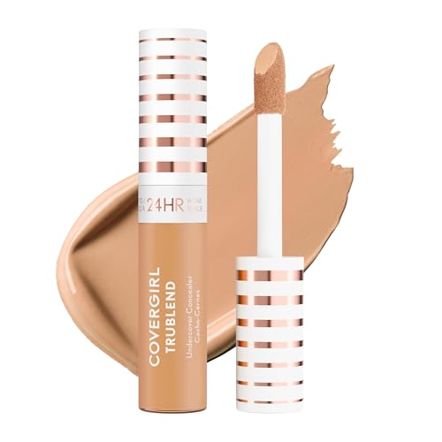 COVERGIRL TruBlend Undercover Concealer, Buildable, Full Coverage, 24-Hour Wear, Matte Finish - M500 Soft Tan (Packaging May Vary)