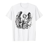 Saint Michael the Archangel Tattoo Style T-Shirt