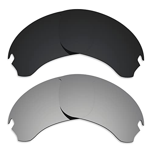 Image of Alphax Polarized Replacement Lenses for Oakley Si Speed Jacket OO9228 Sunglasses - Glare Reduction | Precision Cutting