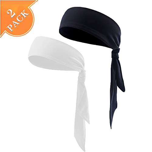 SMISEAS Sports Head Ties for Men, Sweatband & Headband with Perfect Sweat Absorption&Non
