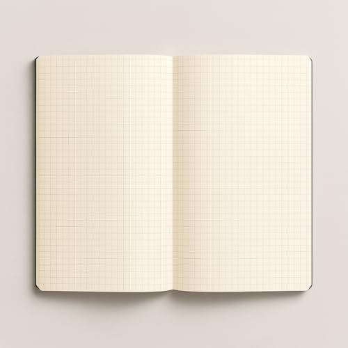 Fark Tanıtım Kareli Not Defteri – 64 Yaprak, 90 gr Ivory Kağıt, Amerikan Ciltli Not Defteri, Ofis ve Günlük Kullanım İçin İdeal (Beyaz, A5 (14,8cm x 21cm)) - Görsel 7