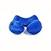 YIKAY Supporto Cuscino da Viaggio Morbido Velluto Collo Cuscino, Sostiene La Testa, Collo E Il Mento in in Qualsiasi Posizione Seduta, Migliore Regalo per Flight,Blu