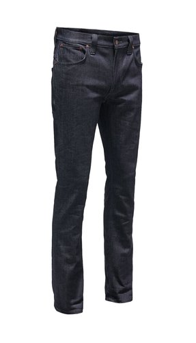 Nudie Jeans Men's Thin Finn Jean in Dry Dark Grey