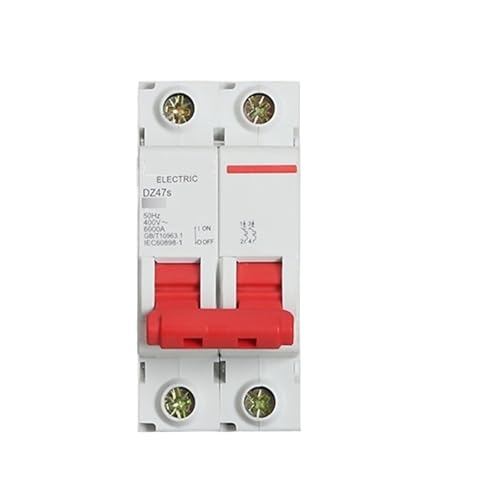 Disjoncteur 2P 32A de type C Dz47s interrupteur electrique de tableau