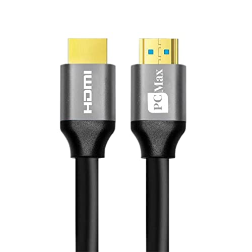 Image of Atom Basics HDMI2.0V Gold Plated 19+1 Core Premium High-Speed HDMI| 18Gbps with Ethernet | 4K@120Hz | Ultra HD,HDR,2160P,1080P | Dual Screen Display | 4 Voice Signal Streams - 30 Meters