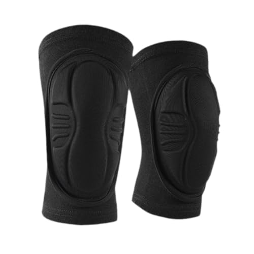Vaveren 2 Pieces Knee Pads Sports Patella Support Non Slip Easy to Wear Knee Brace Anti Collision for Workout Cycling Fitness Dancers, M