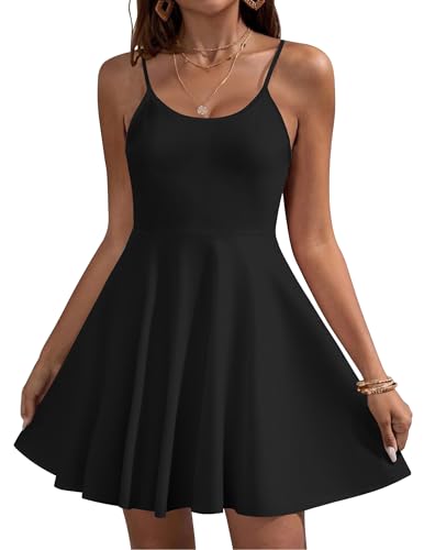 HOTOUCH Women's 2026 Summer Dress Adjustable Spaghetti...