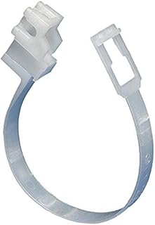 Arlington White Loop Hanger, Beam Mounting Location, 25 lb. Max. Load Capacity