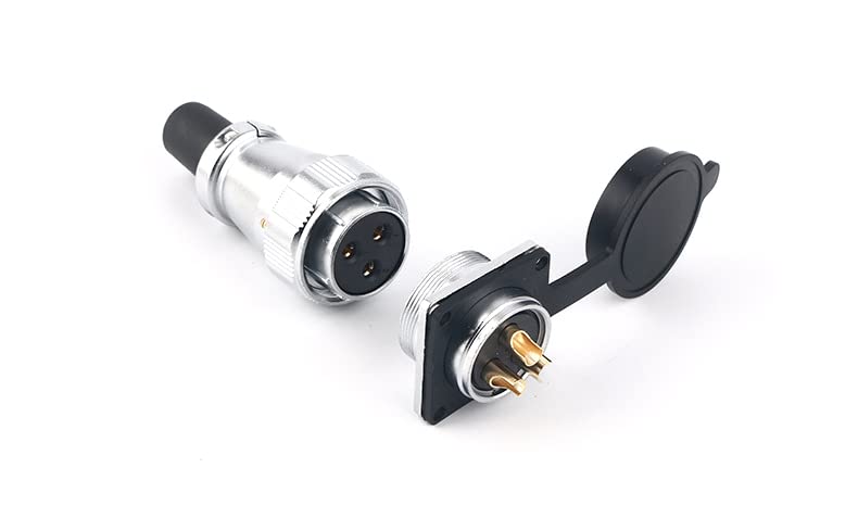 Connecteur aviation WS28 metallique 3Pin 50A LeHang pour raccord de puissance durable