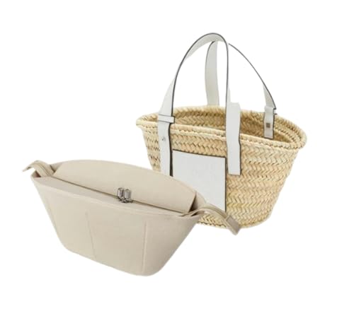 Xoppia - Organizador de bolsas compatible con Loewe Classic Raffia, bolsa de fieltro, para bolso de...