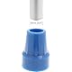 2x blaue Gummispitzen für Gehstock oder Krücke - 19mm & 22mm - von Lifeswonderful (19mm)
