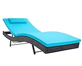 Incbruce Outdoor Patio Furniture Adjustable Chaise Lounge Chair Set All-Weather Sun Chaise Lounge...