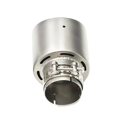 Silencieux d'échappement en inox 304 pour Golf 7 GTI tube 63mm 101mm