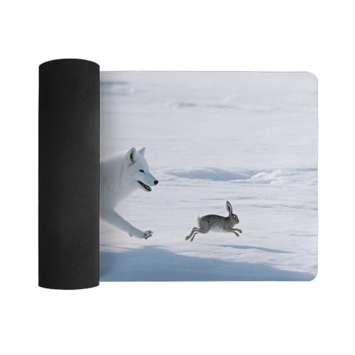 Desk Pad Protector Alfombrilla Mouse 24x12 Pulgadas Blanco miniatura 3