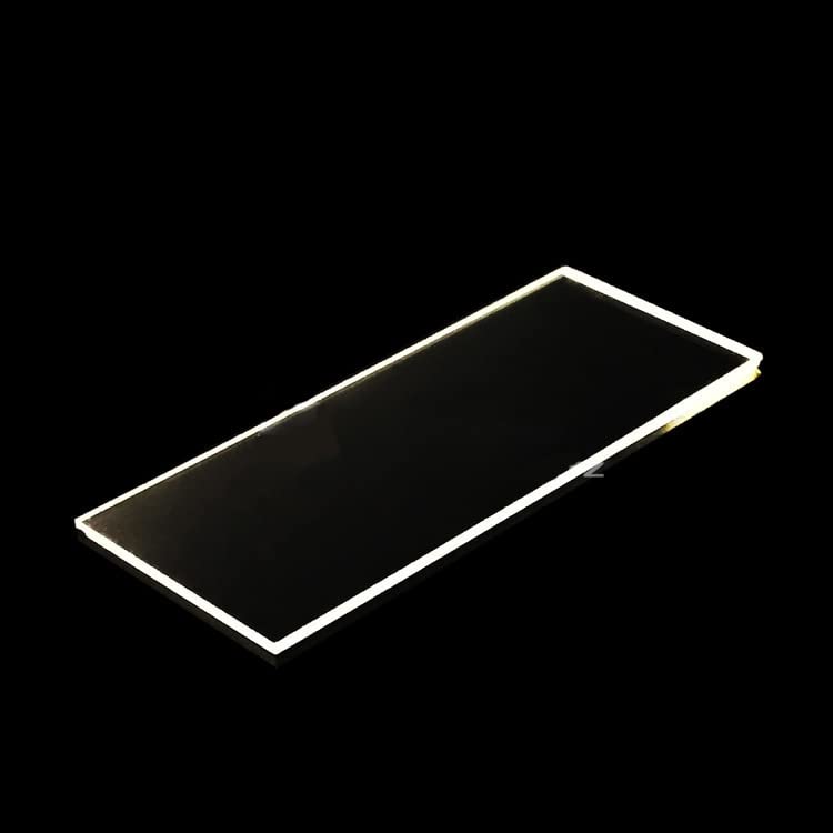 Quartz Glass Sheet 35 * 10 * 1/2mm Jgs1 Spot High Temperature Resistant Fine Polishing High Permeability Quartz Coating Substrate(10mm)