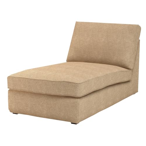 BACoverZone Funda chaise longue para KIVIK, protector de sofá que se adapta perfectamente al sofá, revestimiento de sofá lavable (personalización)