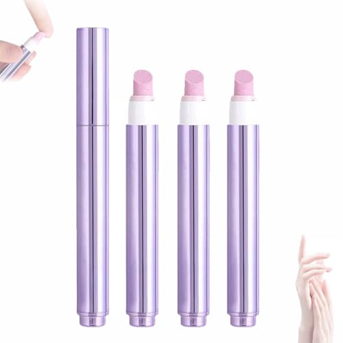 Upgrade 3-in-1 Nail Care Pen,Cuticle Oil Pen for Nails,Cuticle Pusher Pens,Cuticle Pusher Nail Oil Pen with Ceramic Tip,Moisturize Strengthen Brighten Nails Care,for Hangnails,Dry & Damaged Nails (3)