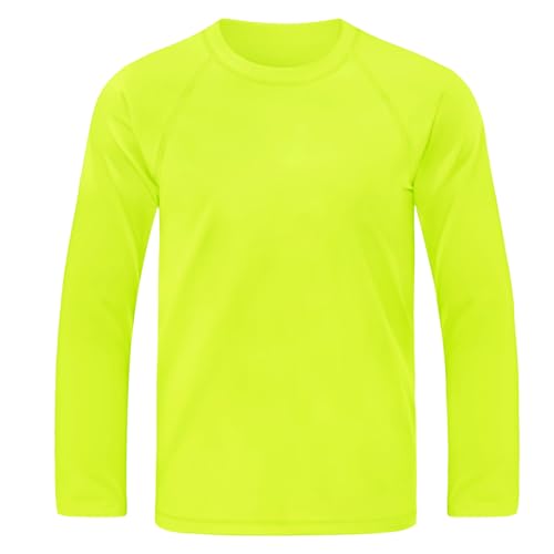 Boys UPF 50+ Rash Guard Long Sleeve Swim Shirt UV...