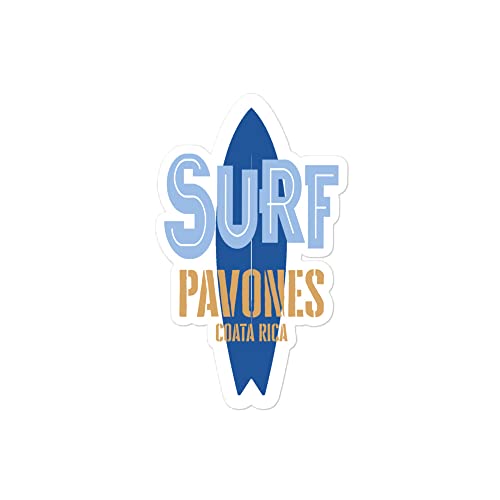 Surfing Pavones, Surf Pavones in Costa Rica, Surfboard Sticker