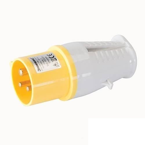 ToWorld(TM) Silverline 16A Industrial Male Electrical Plug Socket 110V 16 Amp 583263