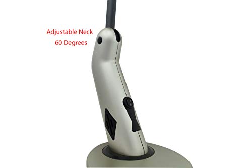 Baltoro Desk Lamp Adjustable Neck 27 Watts Of Power. Grey Sl5731Rs #TOP2