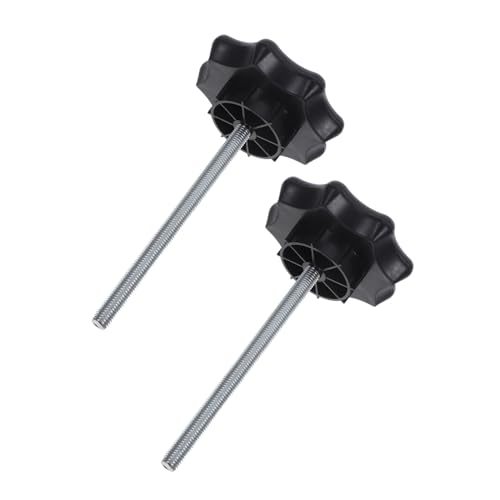 CONGARTENO 2pcs Heavy-Duty Spare Tire Mounting Hardware Fitment Hub Screws for Car Wheel Carrier Weatherproof Tire Fastening Bolts Compatible with Polo Plus Models