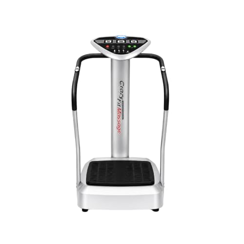 Image of ARG AROGYA Crazy fit Massager Vibration Platform Machine | Full Body Vibration Exercise & Massage Platform | Adjustable 1-99 Speed Levels for Home & Gym Workout Machine