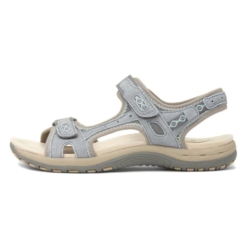 Sandales double Velcro femme Free Spirit Frisco 40541 nu-pieds