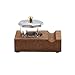 Crapyt Ink Well for Dip Pen Calligraphy Holder Dip Pen Holder Wood Desktop Pen Holder Calligraphy Oblique Nib Holder 2.83