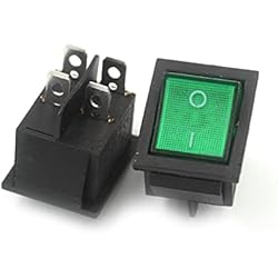 Sartenes Industriales Precio Microinterruptor KCD4 de 5 uds., cocina eléctrica, sartén, tamaño de barco, interruptor de palanca, tipo de barco, balancín, 4/6 pies, 2/3, Kit de botón de encendido de engranaje Interruptor electrico