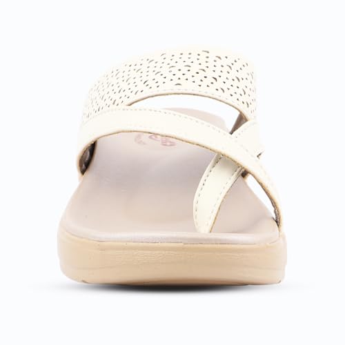 Image of Medifeet SoftStep X-Ring Toe Comfort Slides For Women's - CushionFlow Midsole Arch Support for All-Day Support
